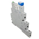 Base Com Relê Acoplador Fino Hf41f 1spdt Comando em 220vca