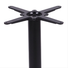 Base Cruz Fixa Mesa Suporte /tampos De Até 80cm Ferro