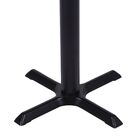 Base Cruz Fixa Mesa Suporte /tampos De Até 80cm Ferro