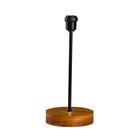 Base de Abajur Marrom Madeira Illumina 38x14x14cm