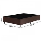 Base De Cama Box Casal Fit 138x188 Cm Castor - Vian