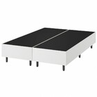 Base De Cama Box Queen Fit 158x198 Cm Branco - Vian