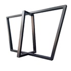 Base De Ferro Metalon Estilo Industrial Para Mesas Em Geral -