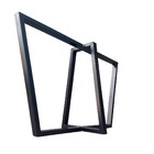 Base De Ferro Metalon Estilo Industrial Para Mesas Em Geral -