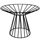 Base De Mesa Cone Girassol Para Tampo 0 80m Até 1 40m - Bella