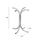 Base De Mesa De Jantar Ou Cozinha Para 4 Lugares Pé X Cromada