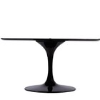 Base De Mesa De Jantar Saarinen Oval Para Tampo De 100x70 Cm