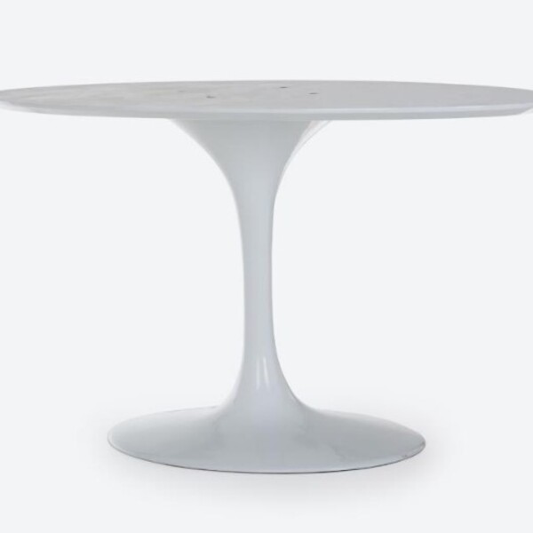 Base De Mesa De Jantar Saarinen Oval Para Tampo De 198x122 Cm