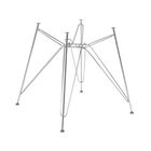 Base De Mesa Eames Eiffel Ferro Torre Cromada De Jantar Ou Co