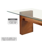 Base De Mesa Moscou Em Madeira Maciça E Lâmina De Jequitibá R