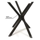 Base De Metal Para Mesa De Jantar 73cm Volga Crome