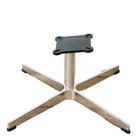 Base Giratória Em Alumínio Para Poltrona Swan Tipo X