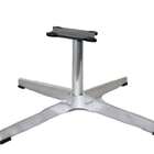 Base Giratória Em Alumínio Para Poltrona Swan Tipo X