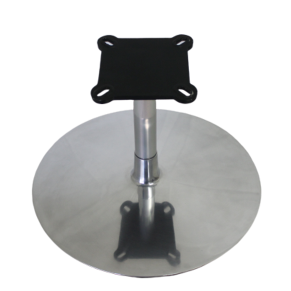 Base Giratória Em Alumínio Poltrona Swan Tipo Disco 50cm