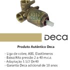 Base Monocomando Bp Ap 3/4 + Acabamento Mono Link Deca Com 1