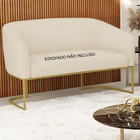 Base Namoradeira Stella Industrial Dourada D03 - D'rossi