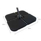 Base Ombrelone Sabá Preta