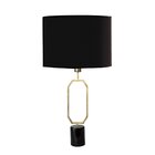 Base Para Abajur 14cmx55cm 1xe27 40w Anita Lumiere Dourado/pr