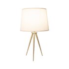 Base Para Abajur Allegro 26cmx42cm 1xe27 40w Lumiere Bronze