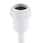 Base para Abajur Branca Cerâmica Espaço Luz