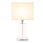 Base Para Abajur Em Vidro Classic Bella Iluminação