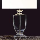 Base Para Abajur Em Vidro Classic Bella Iluminação