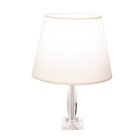 Base Para Abajur Kristalo 8cm 8cm 28cm 1xe27 40w Lumiere Crom