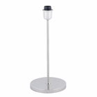 Base para Abajur Prata Metal Espaço Luz