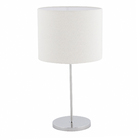 Base para Abajur Prata Metal Espaço Luz