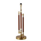 Base Para Abajur Veneto 17x58,5cm 1xe27 40w Lumiere Dourado/m