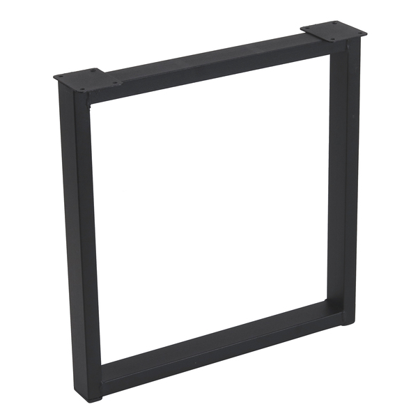 Base para Banco de Aço Preto 41x40x10cm Maxeb