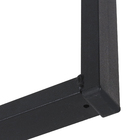 Base para Banco de Aço Preto 41x40x10cm Maxeb