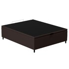 Base Para Cama Box Baú Casal 138x188cm Hit I02 Corano Marrom