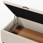 Base Para Cama Box Baú Solteiro 88x188cm Hit I02 Corano Bege