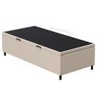 Base Para Cama Box Baú Solteiro 88x188cm Hit I02 Corano Bege