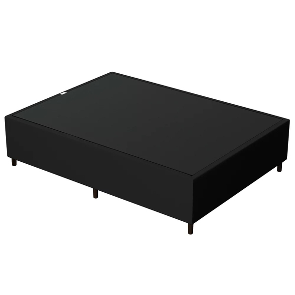 Base Para Cama Box Casal 138x188cm Hit I02 Corano Preto - Mpo