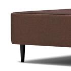 Base Para Cama Box Casal Camurça Ii Creme