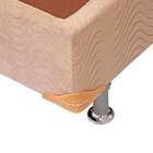Base Para Cama Box Casal Camurça Ii Creme
