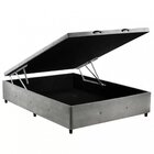 Base Para Cama Box Casal Com Baú 1400 S. Design