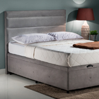 Base Para Cama Box Casal Com Baú 1400 S. Design