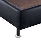 Base Para Cama Box Casal Cori Ii Preta