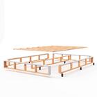 Base Para Cama Box Casal Desmontável Torvi (35x138x188) Linho