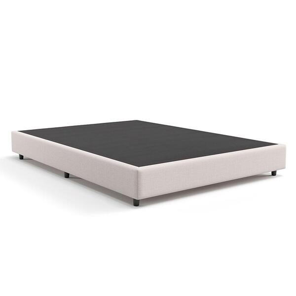 Base Para Cama Box Casal Desmontável Torvi (35x138x188) Linho