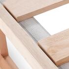 Base Para Cama Box Casal Guldi (38x138x188) Natural E Cinza