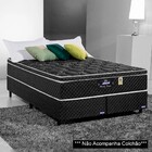 Base Para Cama Box Casal King Size Bipartido 193cm Poliéster