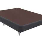 Base Para Cama Box Casal Linen (23x138x188) Cinza