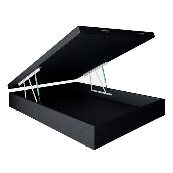 Base Para Cama Box Casal Martin Premium Com Baú (47x138x188)