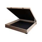Base Para Cama Box Casal Martin Premium Com Baú Linho (47x138