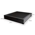 Base Para Cama Box Casal Martin Premium Com Baú Suede (47x138