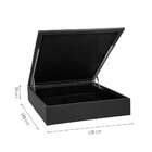 Base Para Cama Box Casal Physical Ll Com Baú (39x138x188) Pre